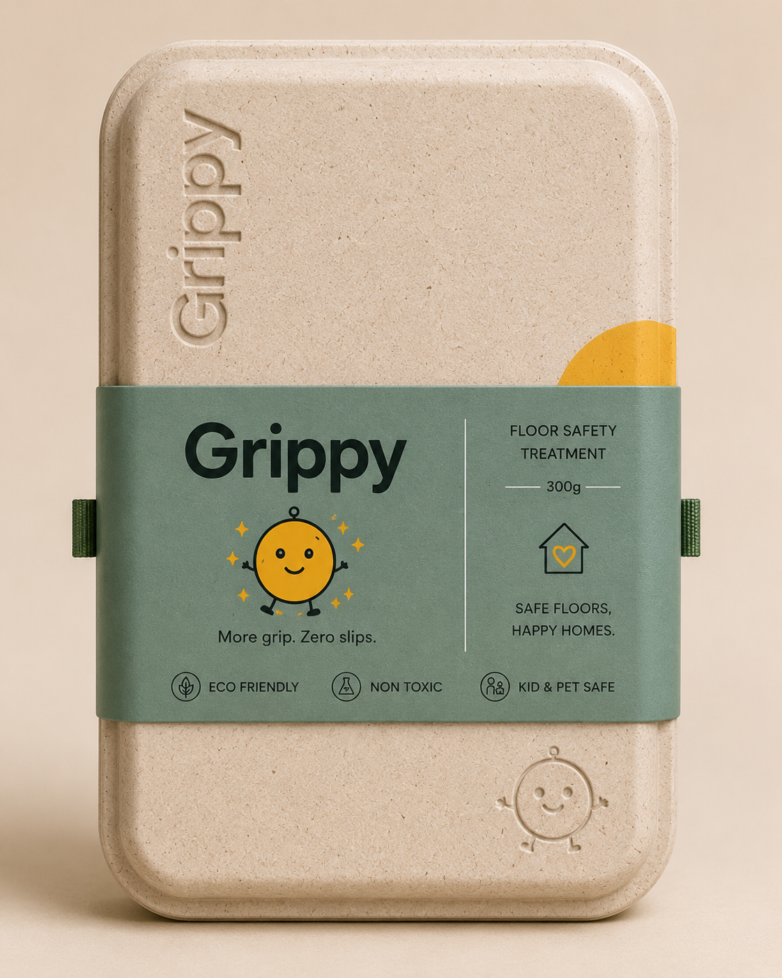 Grippy kit box, front